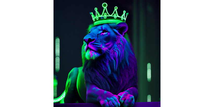 Image about EHT DAO: Decentralized Autonomous Organization with Purpose! Green Lion King.