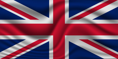 Bandera de Inglaterra para cambiar el idioma al inglés.